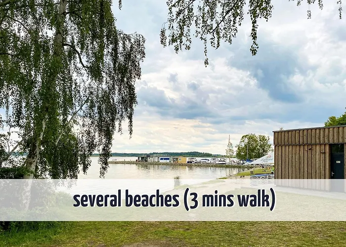 Wiesengeflüster W3 - Mit Fasssauna Und Garten, 300 M Zur Müritz Ferienhaus Röbel