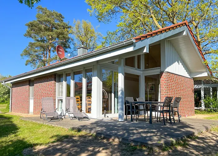 Wiesengeflüster W3 - Mit Fasssauna Und Garten, 300 M Zur Müritz